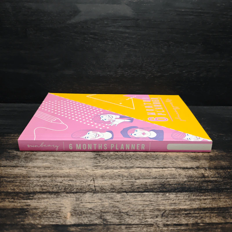 6 Months Planner สมุดบันทึก Sunbeary รูปที่ 3