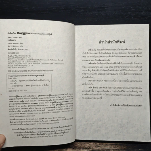 เพลิงแค้น The Lizard's Bite - David Hewson รูปที่ 6