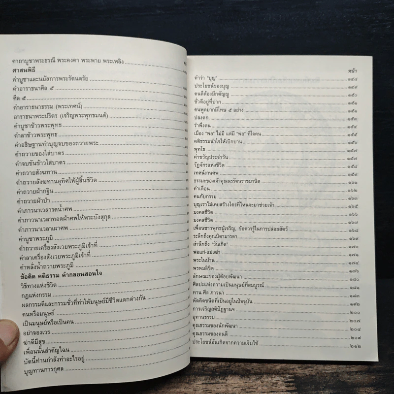 หนังสือสวดมนต์ประจำบ้าน บททำวัตรเช้า-ทำวัตรเย็น รูปที่ 8