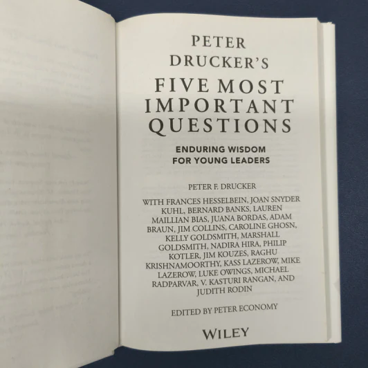 Peter Drucker's Five Most Important Questions - Peter F. Drucker, Frances Hesselbein รูปที่ 6