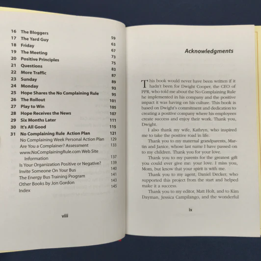 The No Complaining Rule - Jon Gordon รูปที่ 7