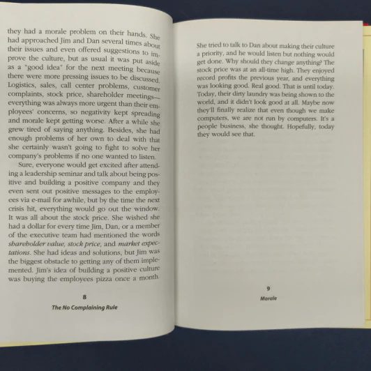The No Complaining Rule - Jon Gordon รูปที่ 8