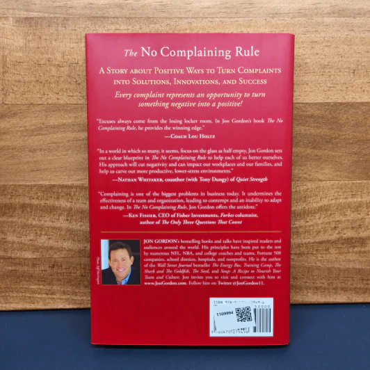 The No Complaining Rule - Jon Gordon รูปที่ 5