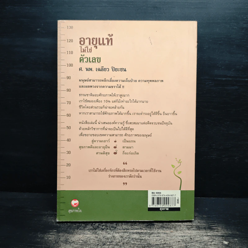 อายุแท้ไม่ใช่ตัวเลข - เฉลียว ปิยะชน รูปที่ 2
