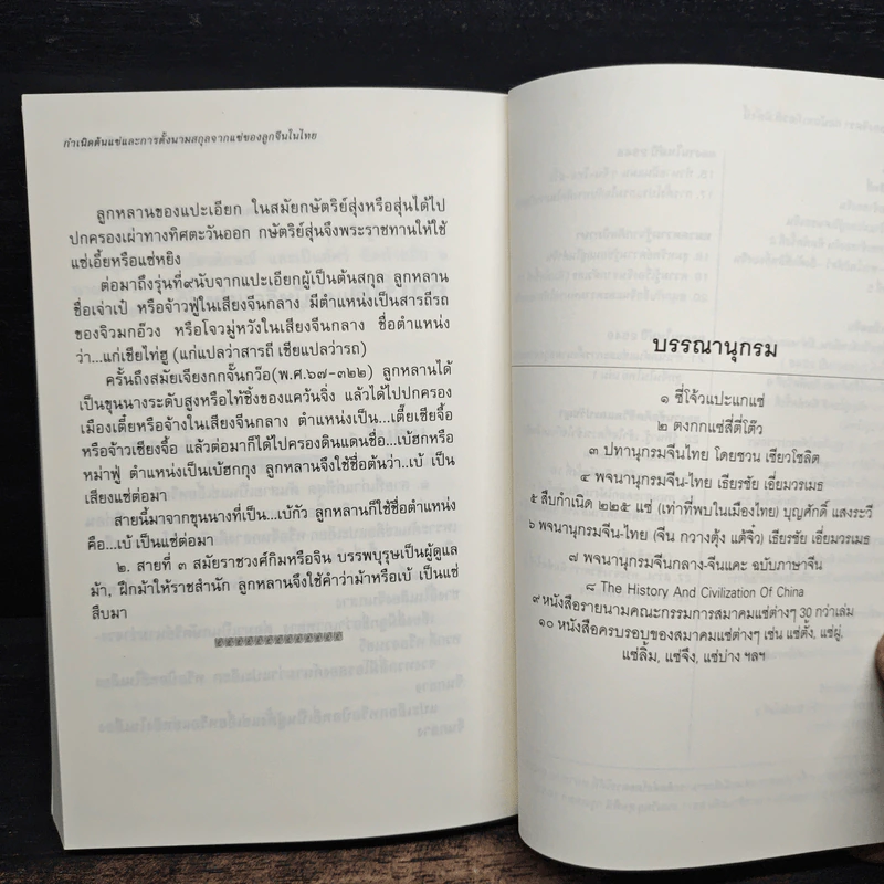 กำเนิดต้นแซ่และการตั้งนามสกุลจากแซ่ของลูกจีนในไทย เล่ม 1 - จิตรา ก่อนันทเกียรติ รูปที่ 9
