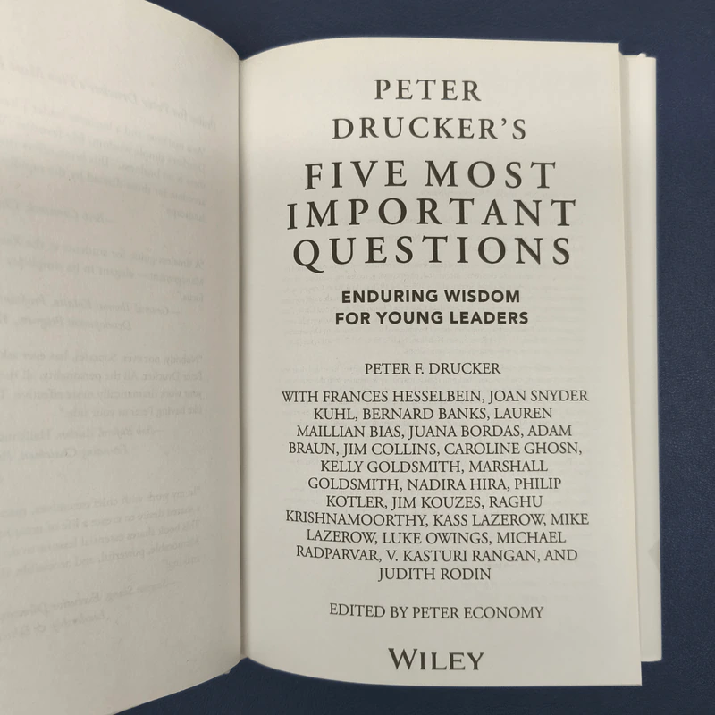Peter Drucker's Five Most Important Questions - Peter F. Drucker, Frances Hesselbein รูปที่ 6