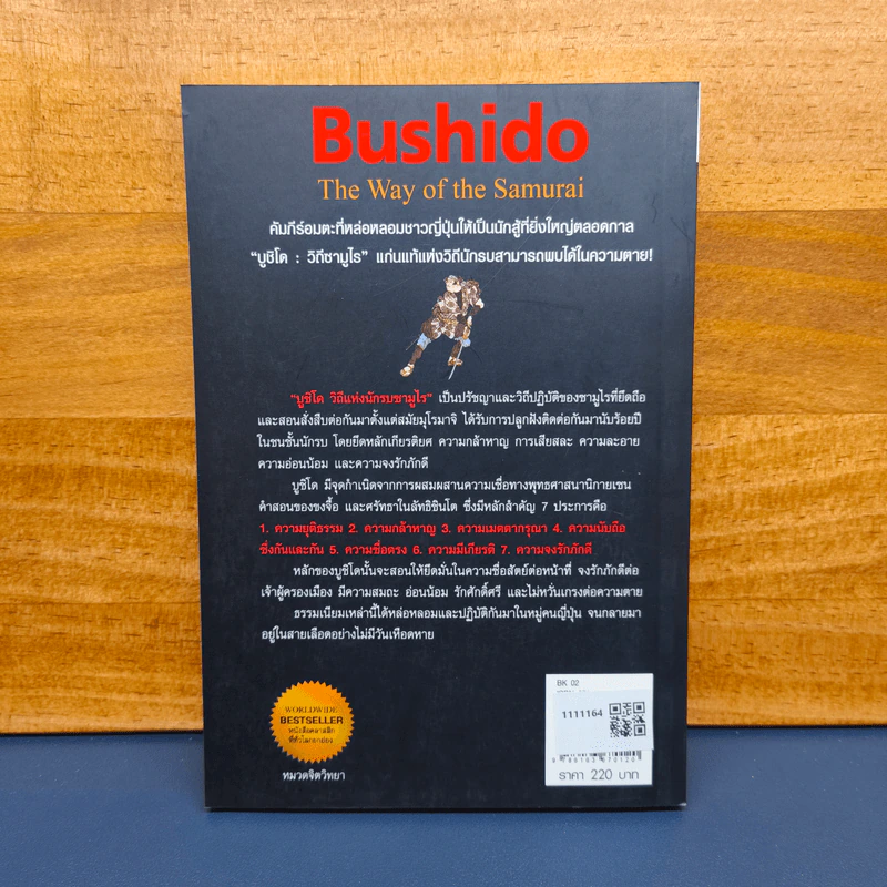 ✔️บูชิโด วิถีนักรบซามูไร Bushido - Tsunetomo Yamamoto (สึเนะโตะโมะ ยะมะโมะโตะ) รูปที่ 5