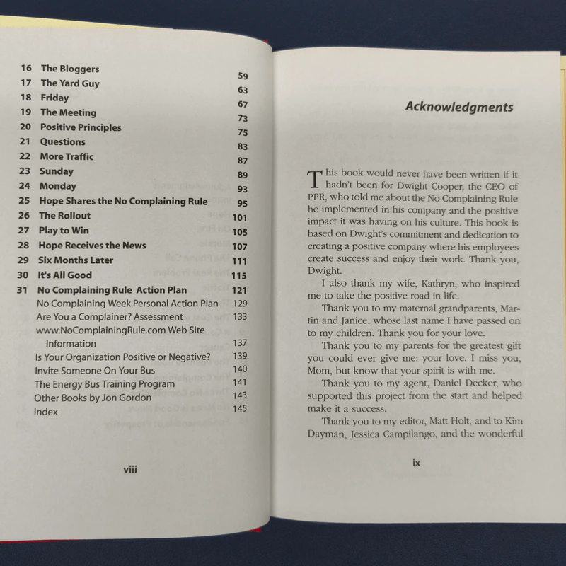 The No Complaining Rule - Jon Gordon รูปที่ 7
