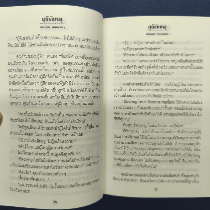 อุบัติเหตุ 2 เล่มจบ - กนกเรขา รูปที่ 7