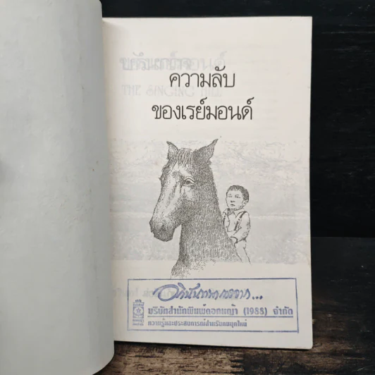 ความลับของเรย์มอนด์ - เมนเดิร์ต เดอย็องก์ (Meindert DeJong) รูปที่ 6