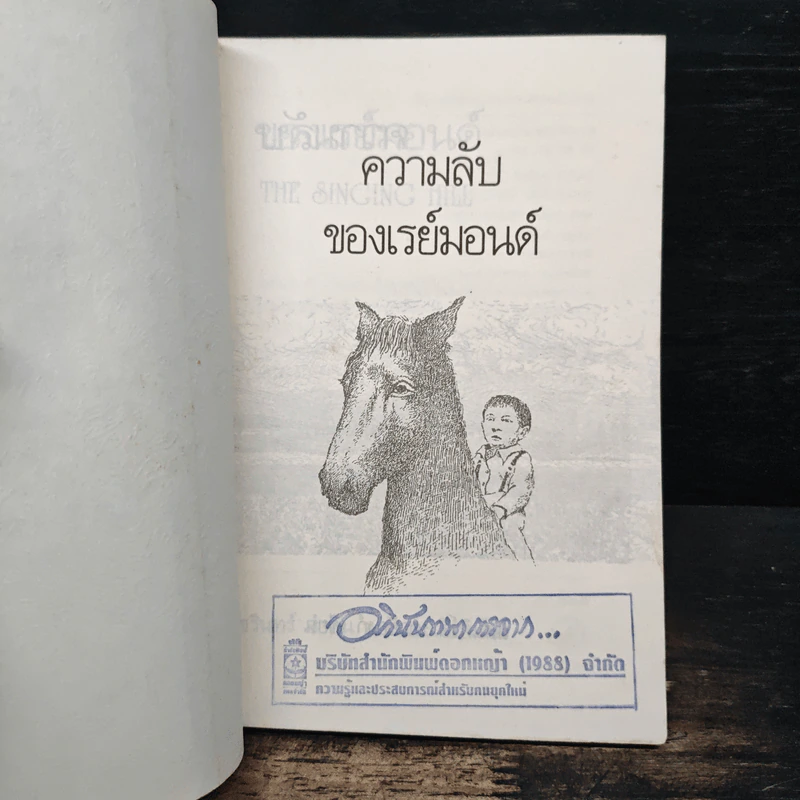 ความลับของเรย์มอนด์ - เมนเดิร์ต เดอย็องก์ (Meindert DeJong) รูปที่ 6