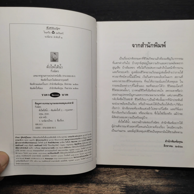 ดั่งไฟใต้น้ำ - กิ่งฉัตร รูปที่ 6