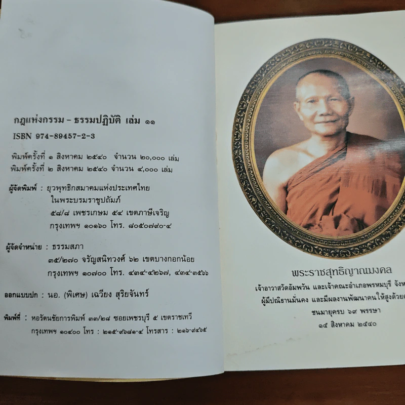 กฎแห่งกรรม-ธรรมปฏิบัติ เล่ม 11 - พระธรรมสิงหบุราจารย์ (หลวงพ่อจรัญ) รูปที่ 7
