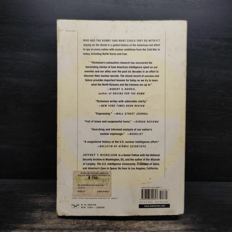 Spying on the Bomb - Jeffrey T. Richelson รูปที่ 2
