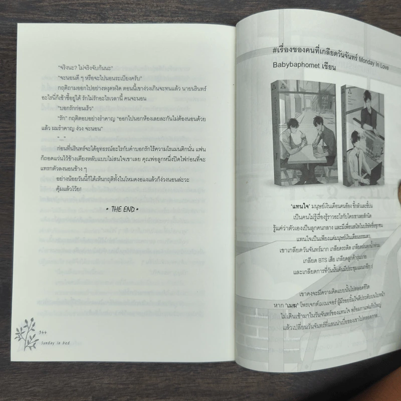 นิยายวาย คืนที่นอนข้างกันวันอาทิตย์ - Babybaphomet รูปที่ 9