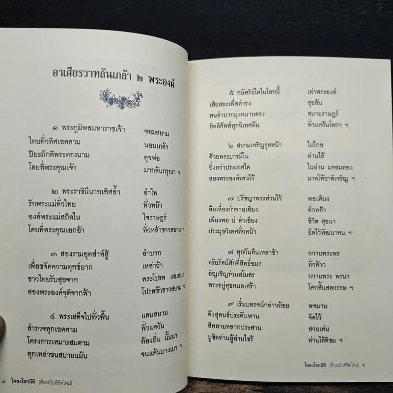 โคลงโลกนิติ (ต้นฉบับลิขิตใหม่) - อาจารย์พร้อมพงศ์ พรหมจรรย์ รูปที่ 7