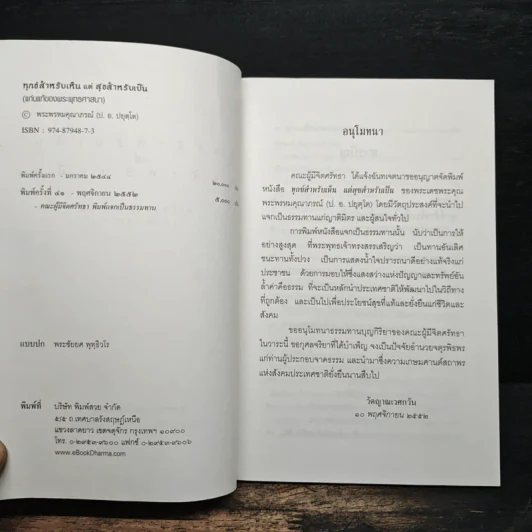 ทุกข์สำหรับเห็นแต่สุขสำหรับเป็น - สมเด็จพระพุทธโฆษาจารย์ (ป.อ. ปยุตฺโต) รูปที่ 6