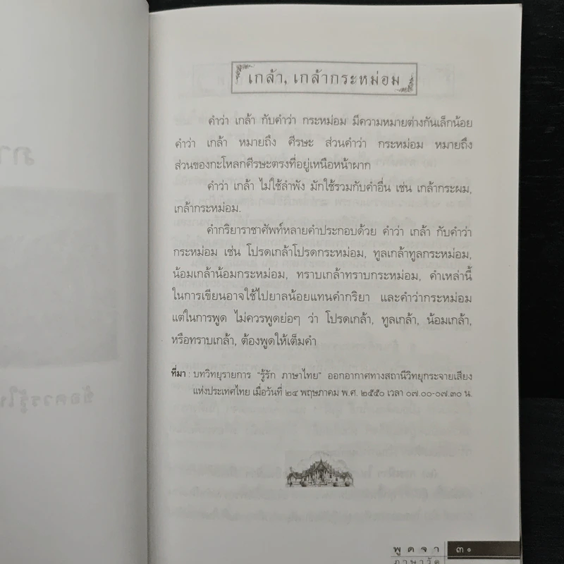 คู่มือชาวพุทธ ฉบับพูดจาภาษาวัด พ.ศ.2551 รูปที่ 10