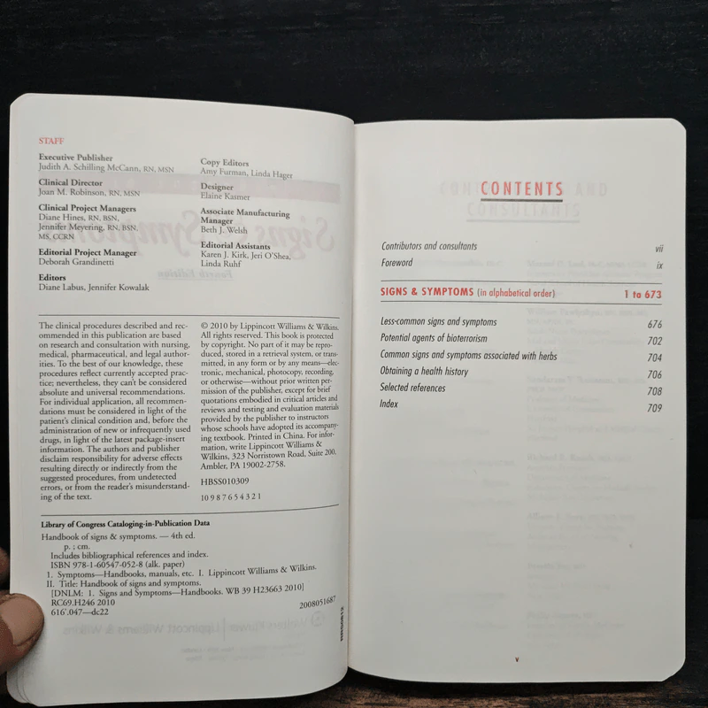 Handbook of Signs & Symptoms Fourth Edition รูปที่ 6