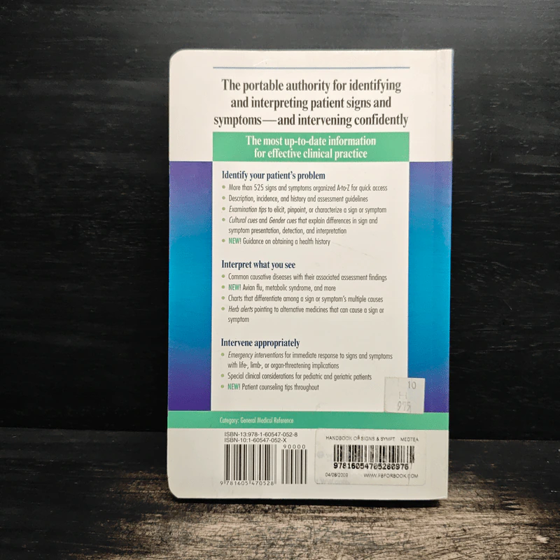 Handbook of Signs & Symptoms Fourth Edition รูปที่ 2
