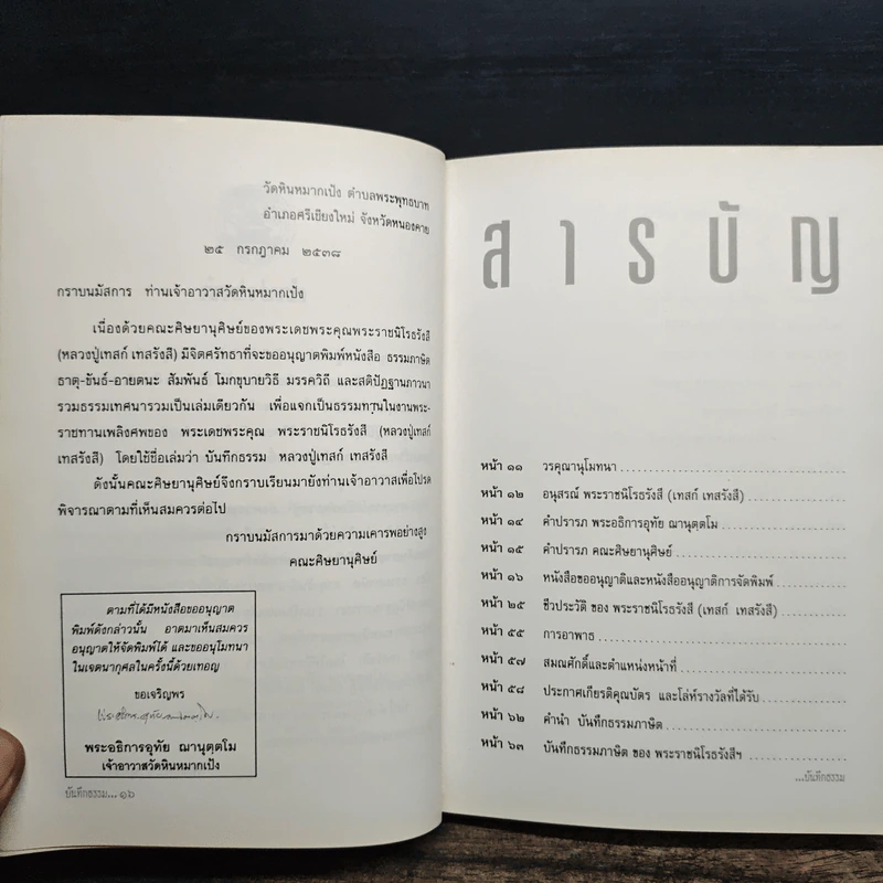 บันทึกธรรม อนุสรณ์ในงานพระราชทานเพลิงศพ - พระราชนิโรธรังสี คัมภีรปัญญาวิศิาฏ์ (เทสรังสี) รูปที่ 8