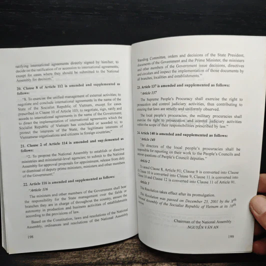 The Constitutions of Vietnam 1946-1959-1980-1992 รูปที่ 10