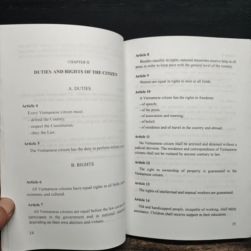 The Constitutions of Vietnam 1946-1959-1980-1992 รูปที่ 8