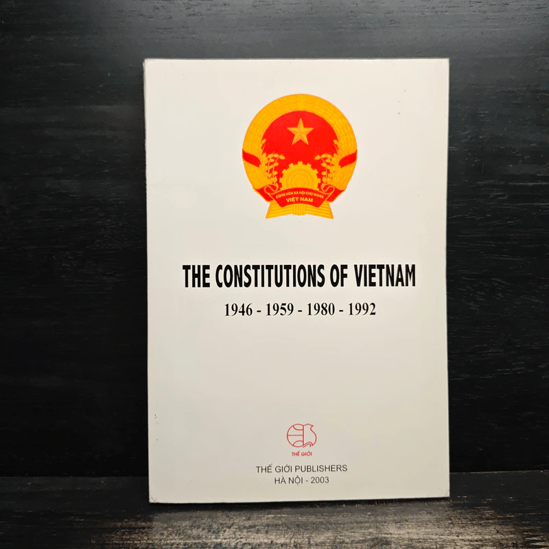 The Constitutions of Vietnam 1946-1959-1980-1992 รูปที่ 1