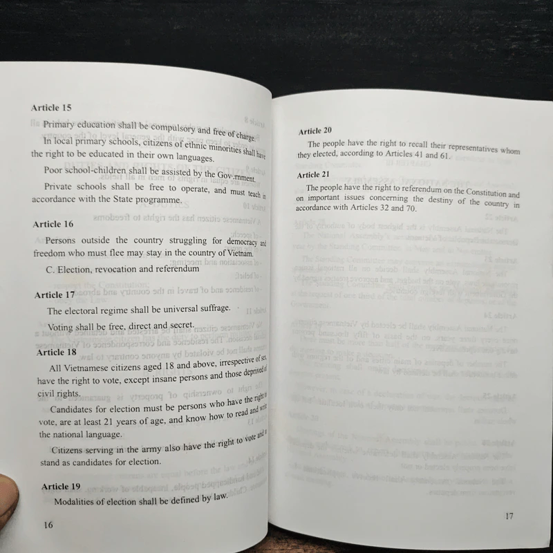 The Constitutions of Vietnam 1946-1959-1980-1992 รูปที่ 9