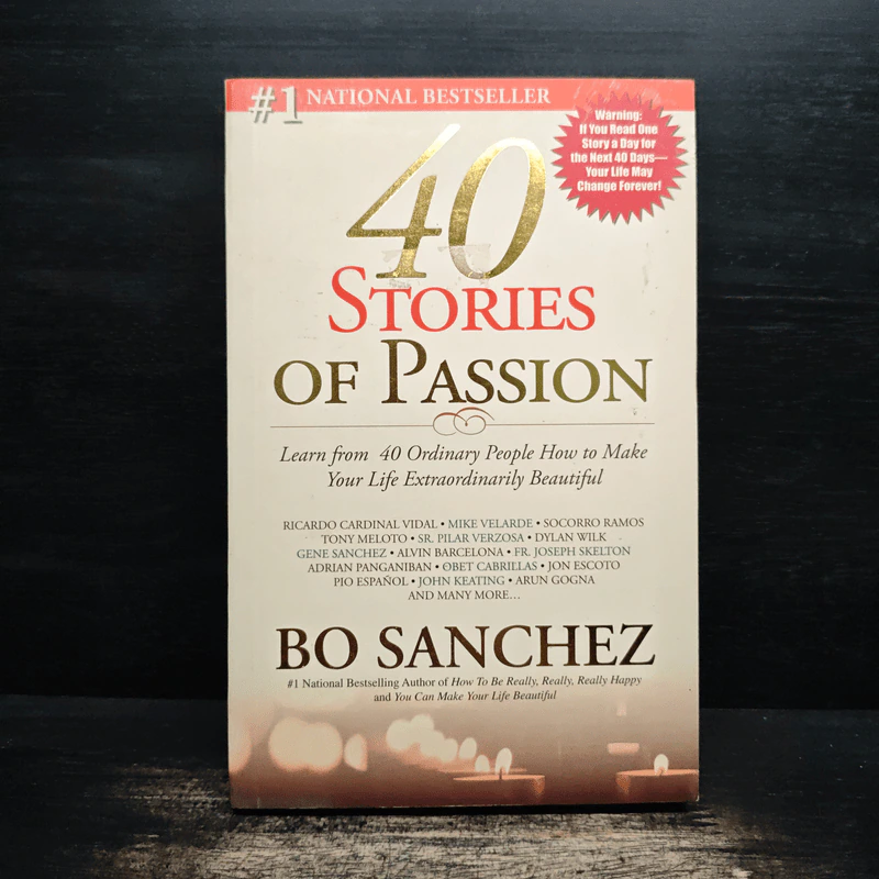 40 Stories of Passion - Bo Sanchez รูปที่ 1
