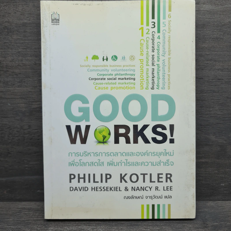 Good Works! การบริหารการตลาดและองค์กรณ์ยุคใหม่เพื่อโลกสดใสเพิ่มกำไลและความสำเร็จ รูปที่ 1