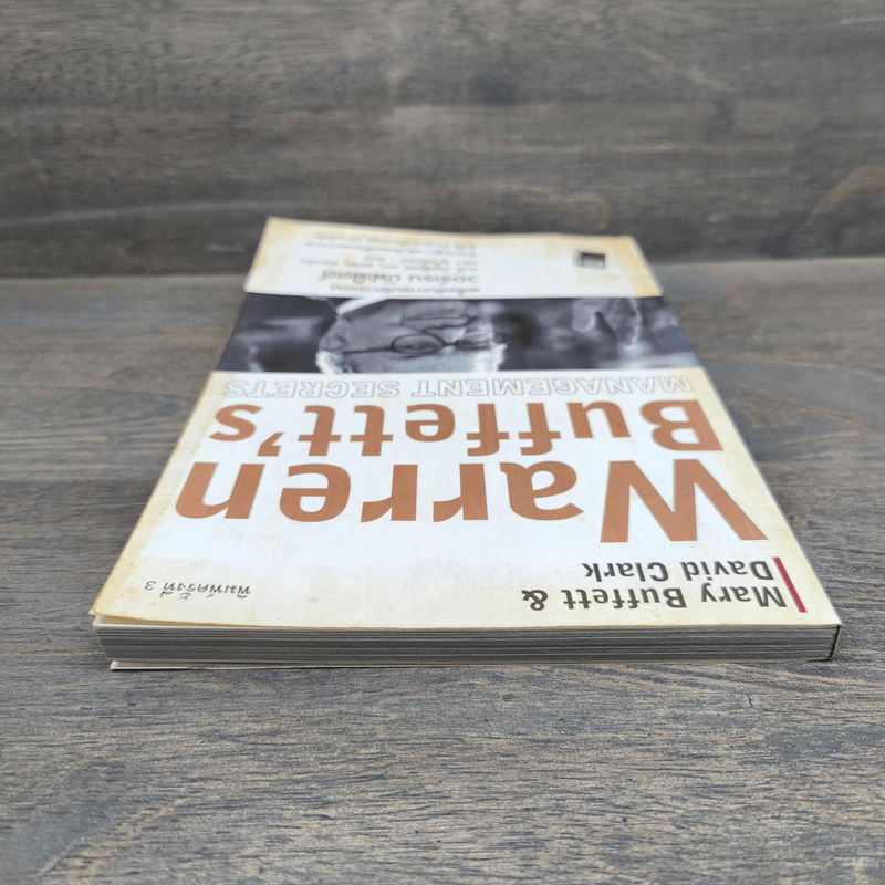 เคล็ดลับการบริหารของวอร์เรน บัฟเฟ็ตต์ - Mary Buffett, David Clark รูปที่ 4