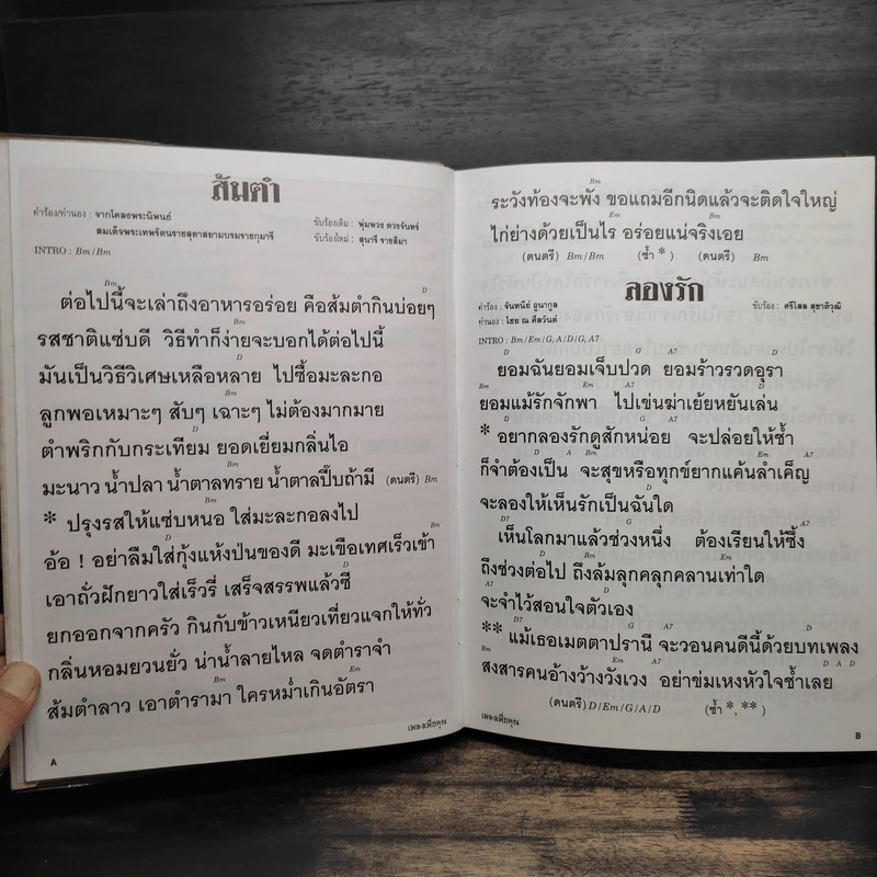 เพลงเพื่อคุณ ฉบับพิเศษ อักษรโตสำหรับนักร้องสมัครเล่น รูปที่ 11