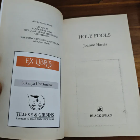Holy Fools - Joanne Harris รูปที่ 6