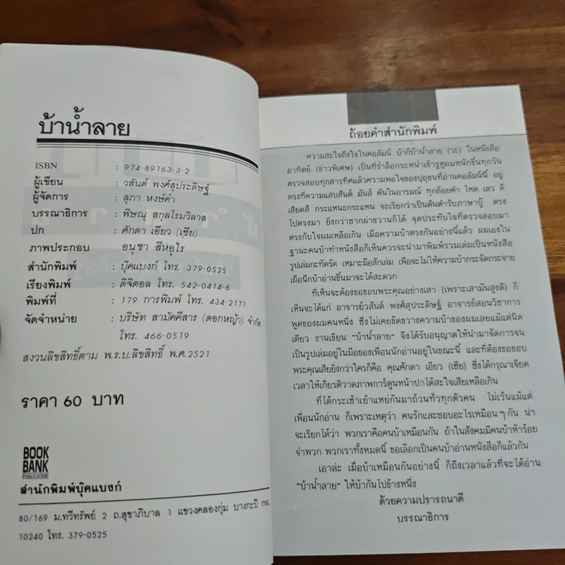 บ้าน้ำลาย - วสันต์ พงศ์สุประดิษฐ์ รูปที่ 6
