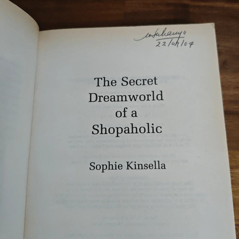 The Secret Dreamworld of a Shopaholic - Sophie Kinsella รูปที่ 6