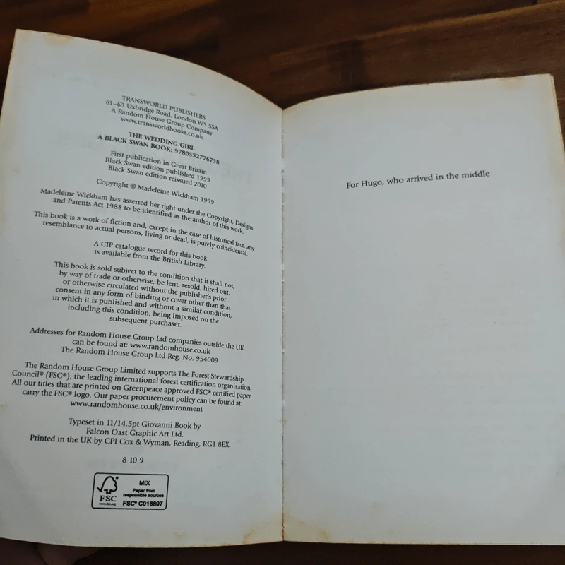 The Wedding Girl - Madeleine Wickham รูปที่ 6
