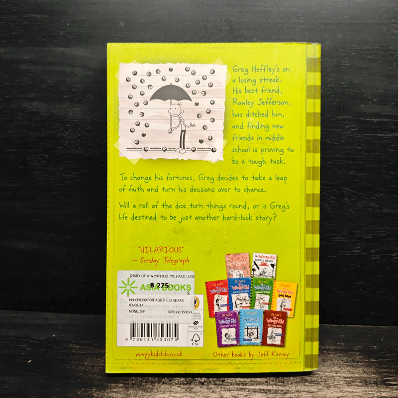 Diary of a Wimpy Kid 8 Hard Luck - Jeff Kinney รูปที่ 2