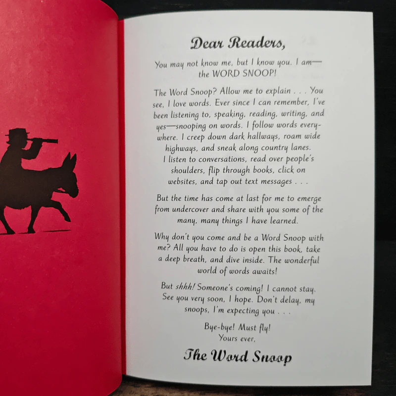 The Word Snoop: A Wild and Witty Tour of the English Language! - Ursula Dubosarsky, Tohby Riddle รูปที่ 7