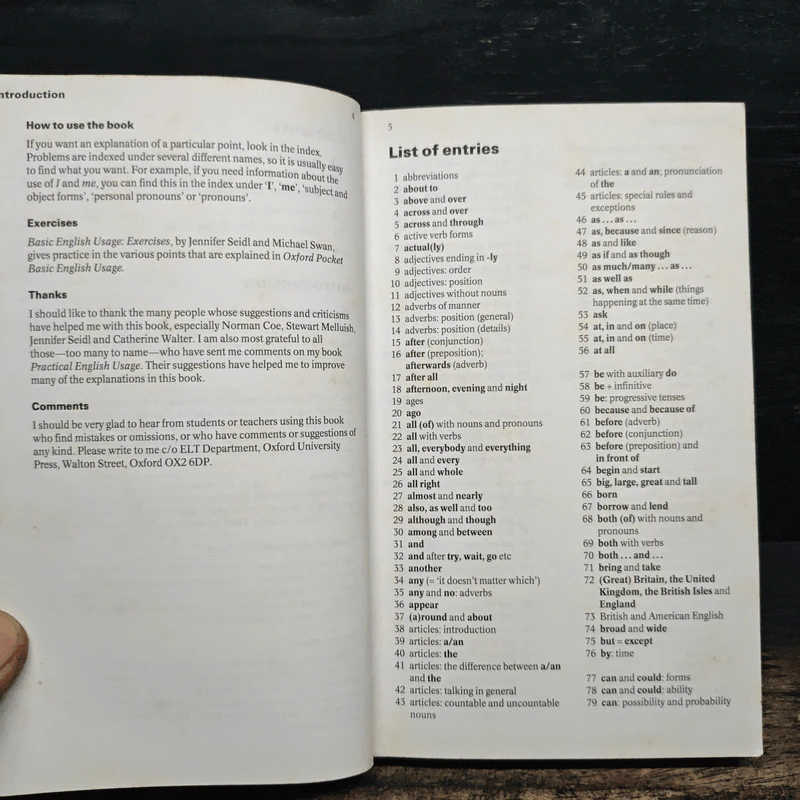 Oxford Pocket Basic English Usage - Michael Swan รูปที่ 7