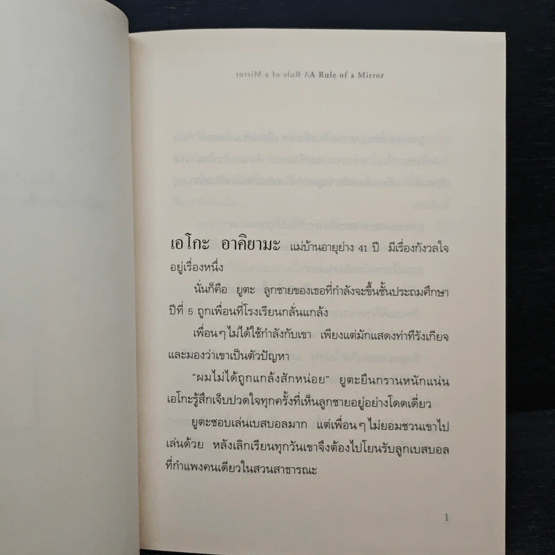 กฎแห่งกระจก - โยชิโนริ โนงุจิ รูปที่ 9