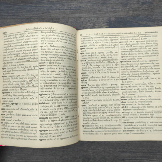 New Model English-Thai Dictionary รูปที่ 7
