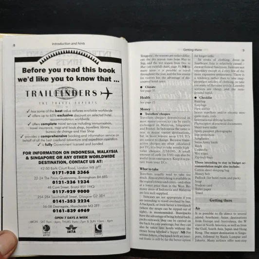 1996 Indonesia Malaysia & Singapore Handbook รูปที่ 8