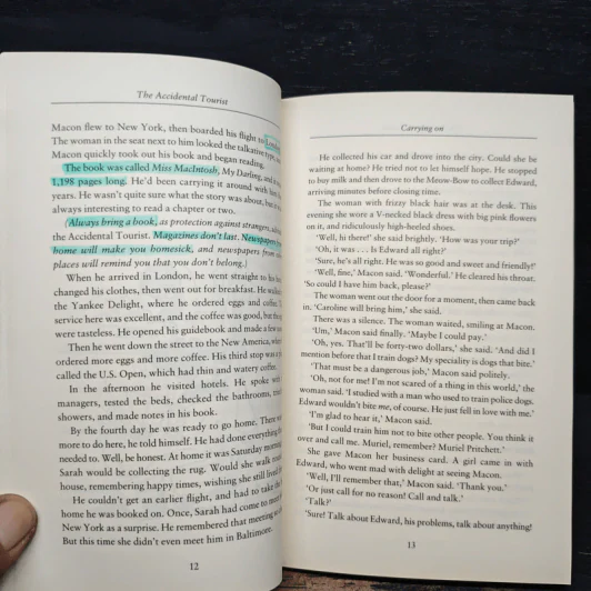 The Accidental Tourist by Anne Tyler - Oxford Bookworms Stage 5 รูปที่ 9
