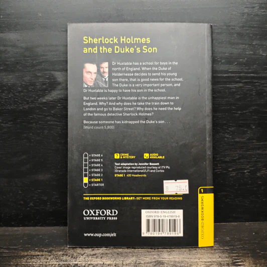 Sherlock Holmes and the Duke's Son - Oxford Bookworms 1 รูปที่ 2