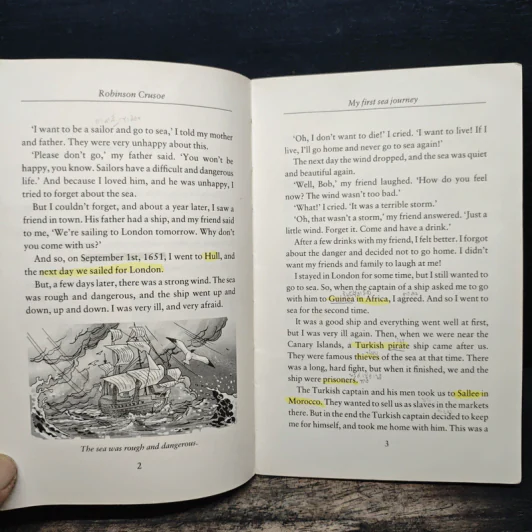 Robinson Crusoe by Daniel Defoe - Oxford Bookworms Stage 2 รูปที่ 8