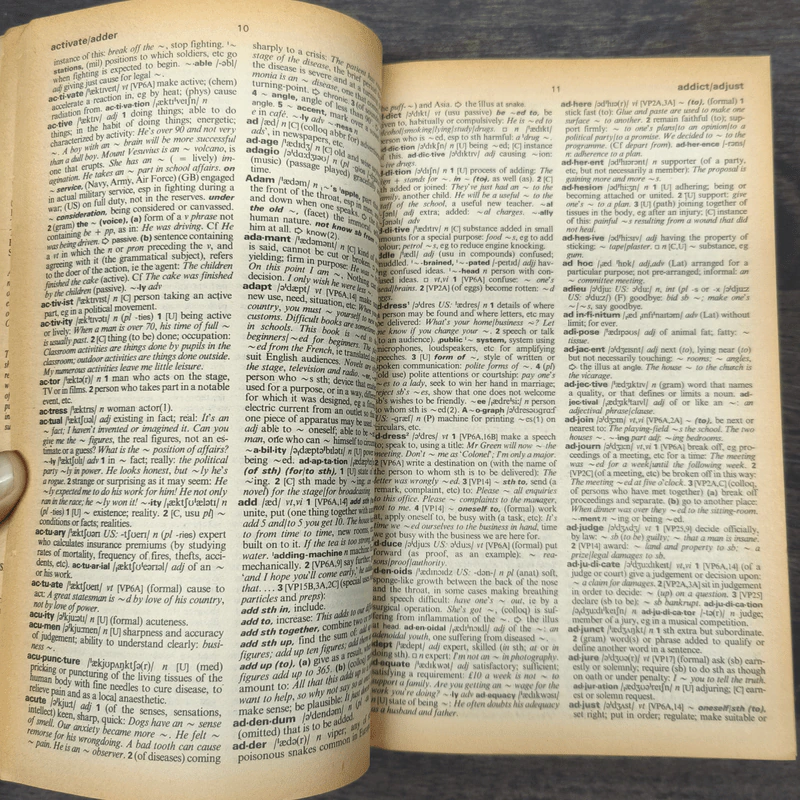 Oxford Advanced Learner's Dictionary of Current English รูปที่ 8