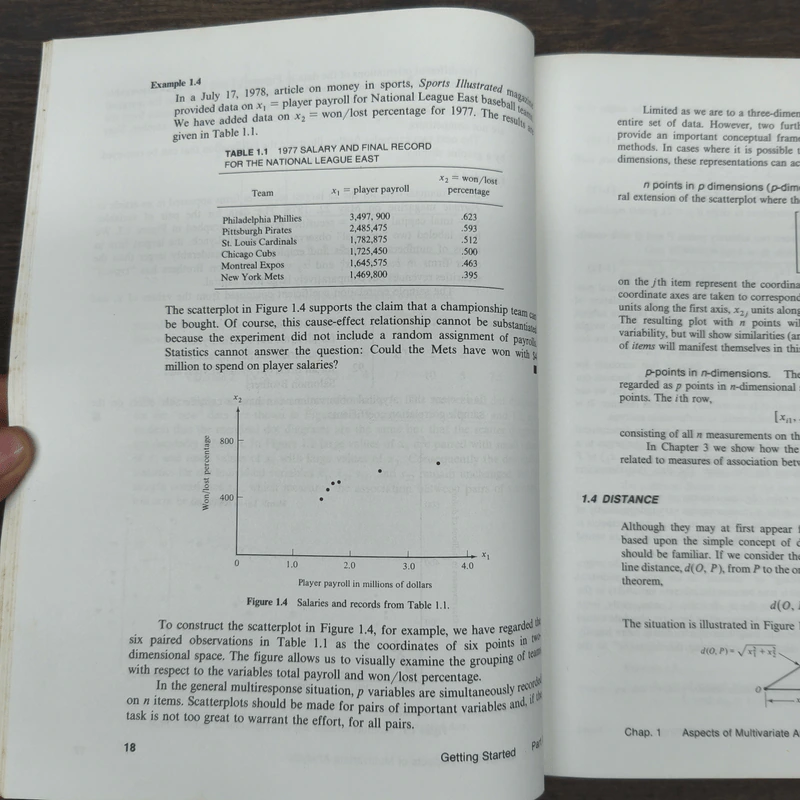 Applied Multivariate Statistical Analysis - Richard A. Johnson, Dean W. Wichern รูปที่ 7