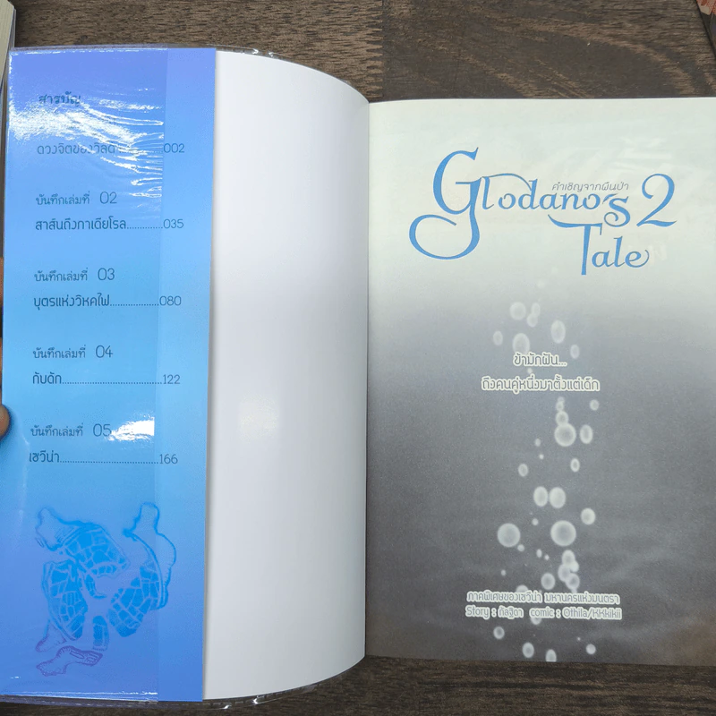Boxset Glodano 's Tale นวนิยาย 1 เล่ม + การ์ตูน 2 เล่ม + Concept Art - กัลฐิดา รูปที่ 8