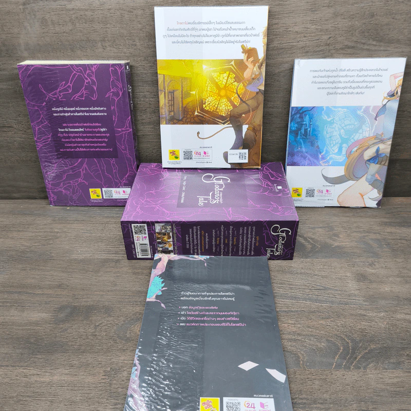 Boxset Glodano 's Tale นวนิยาย 1 เล่ม + การ์ตูน 2 เล่ม + Concept Art - กัลฐิดา รูปที่ 5